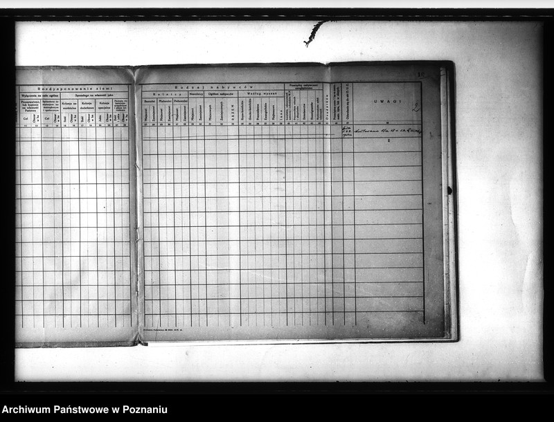 Obraz 7 z jednostki "/Zestawienie /wykaz/ rozdysponowania ziemi na cele parcelacyjne powiatu gostyńskiego"