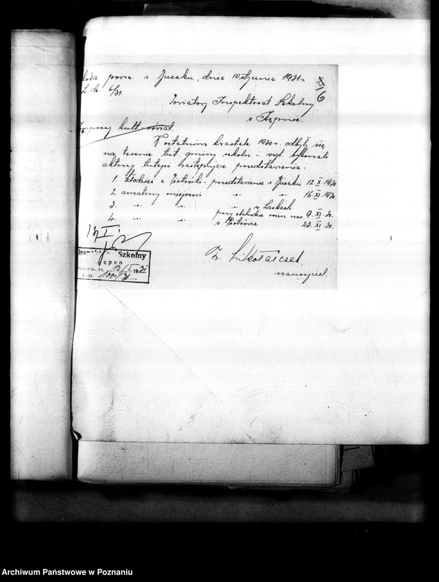 Obraz 12 z jednostki "[Oświata poza szkolna - sprawozdania z imprez kulturalno-oświatowych]"