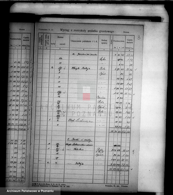 Obraz 7 z jednostki "Rejestr wyłączeń z art. 4 i 5 ustawy o wykonaniu reformy rolnej"