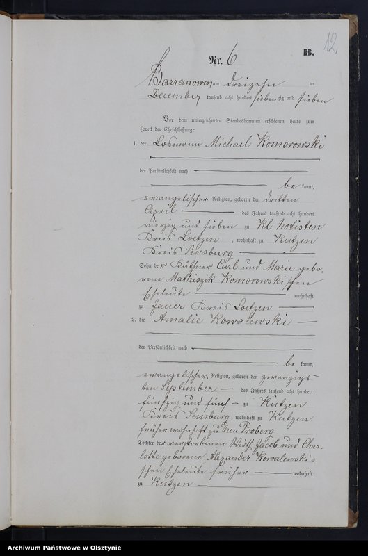 image.from.unit.number "Heiraths-Haupt-Register Nr 1 - 6"