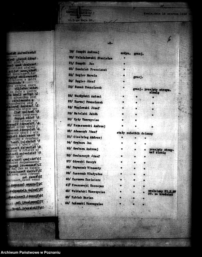 Obraz 10 z jednostki "Odszkodowania służby folwarcznej przejętej przez Skarb Państwa z majątku przymusowo wykupionego majątku Ląd powiatu konińskiego"