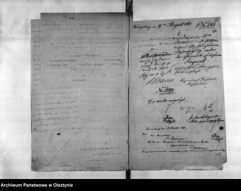 image.from.unit.number "Disciplinar-Untersuchung gegen den Gemeinde-Einnehmer Jaguet [Eduard] zu Passenheim"