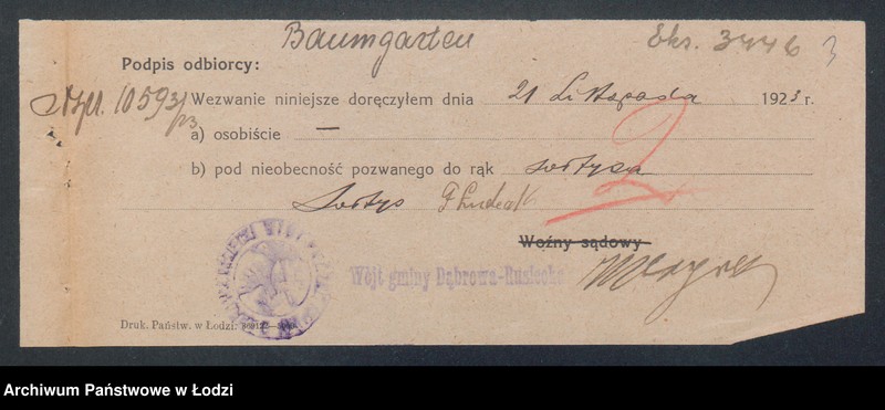 Obraz 5 z jednostki "Rafał Baumgarten- tartak"