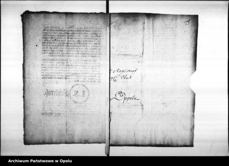 Obraz 13 z jednostki "Acta das Post Wesen betref[fend]"