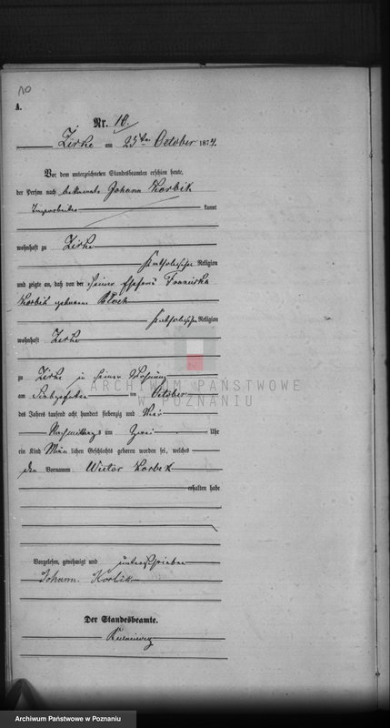 Obraz 12 z jednostki "Księga urodzeń"