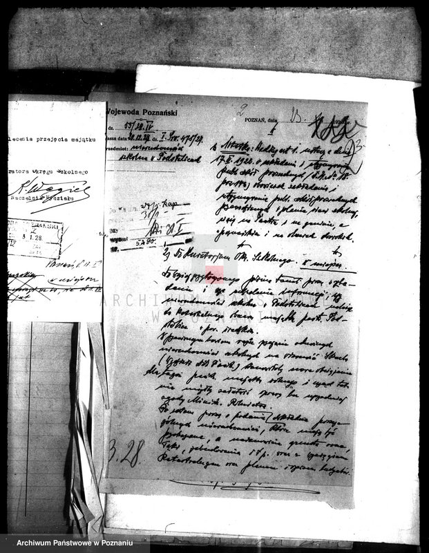 Obraz 7 z jednostki "Szkoła katolicka w Podstolicach /przyjęcie nieruchomości szkolnych na własność obszaru dworskiego/"