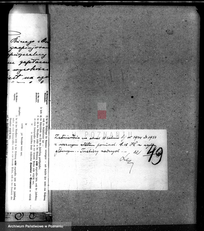 Obraz 16 z jednostki "Nadzór nad gospodarką w lasach majątku Osuch /Z. Busse/ w powiecie czarnkowskim"