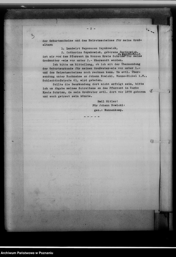 image.from.unit.number "Ahnennachweis Johann Nowicki, Wanne - Eickel [Westfalia]"