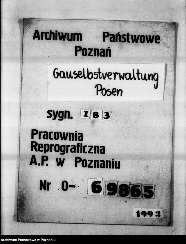 Obraz 1 z jednostki "Aufbau von Wirtschaft in den eingegliederten Ostgebieten."