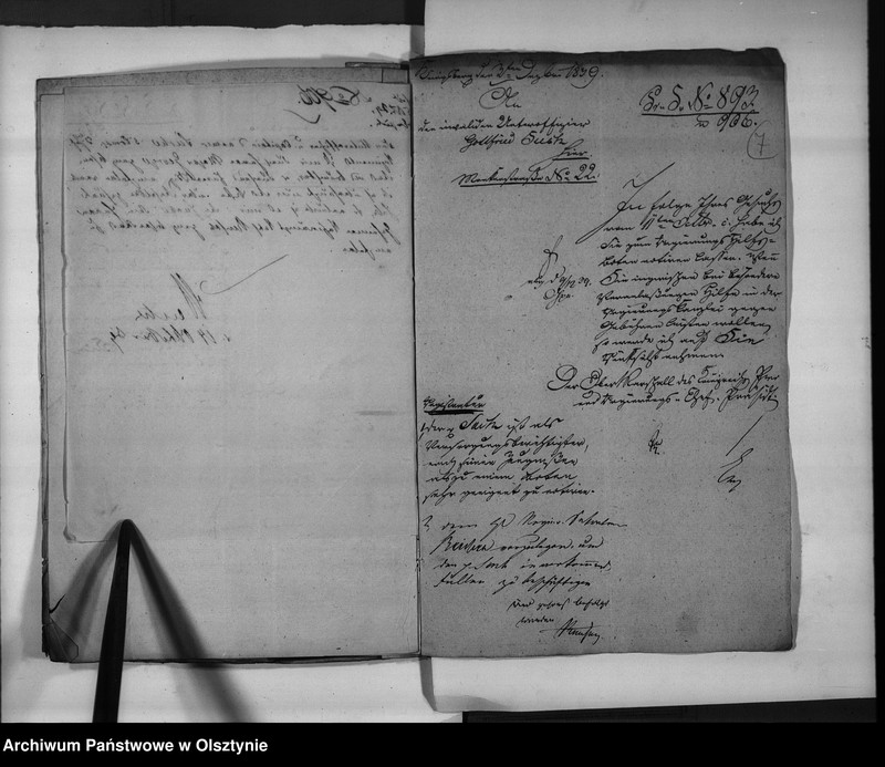 image.from.unit.number "Anstellung des invalide Unteroffiziers Such [Gottfried]"