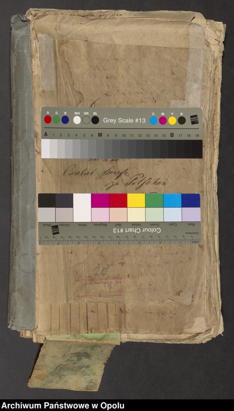 image.from.unit.number "Duplicat des Tauf-Buches bei der Curatial Kirche zu Pitschen von Jahren 1820 bis [...] 1842"