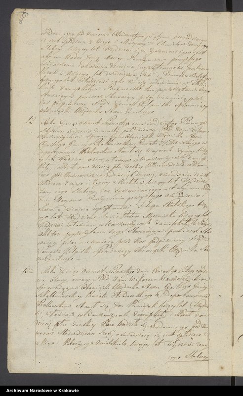 image.from.unit.number "Księga Aktów Stanu Cywilnego parafii Wawrzeńczyce, powiatu hebdowskiego, gminy szkalmbierskiej, departamentu krakowskiego, na rok 1816."