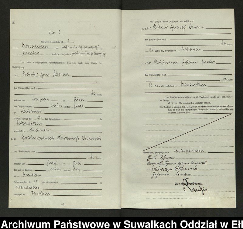 image.from.unit.number "Heirats=Haupt=Register des Königlichen Preussischen Standes-Amtes Nikolaiken Kreis Sensburg"