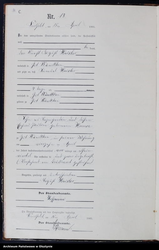 image.from.unit.number "Sterbe-Neben-Register Nr 1 - 47"