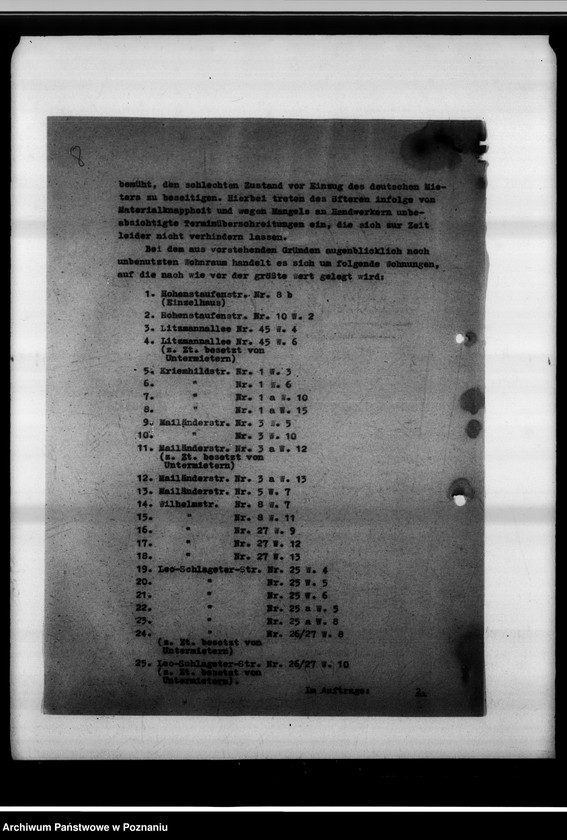 Obraz 13 z jednostki "Wohnungsfürsorge und Büroraumbeschaffung."