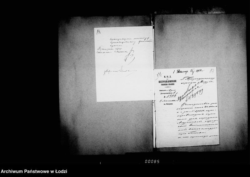 Obraz 17 z jednostki "O zagotovlenji dlja Lodzinskago Magistrata jaščikov, dekoracji, portretov, periodičeskich izdanji, knig i pročee"