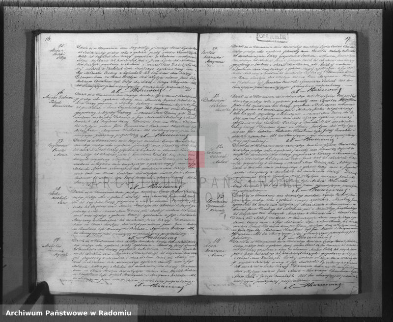 image.from.unit.number "[Duplikat akt urodzeń, małżeństw i zgonów parafii rzym.-kat. Głowaczów 1865 r.]"