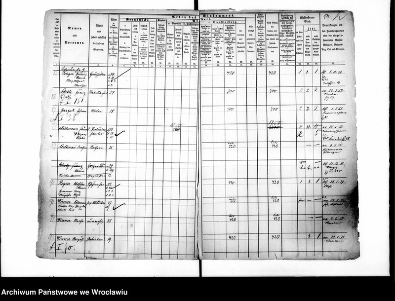 image.from.unit.number "Einkommen - Nachweisungen zur Klessensteuerrollen"