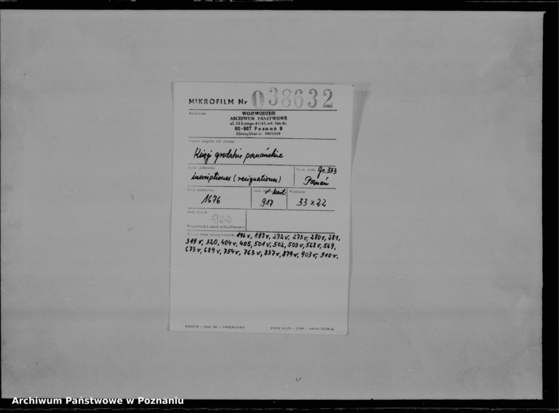 Obraz 2 z jednostki "Inscriptiones, (resignationes) [protocollon]"