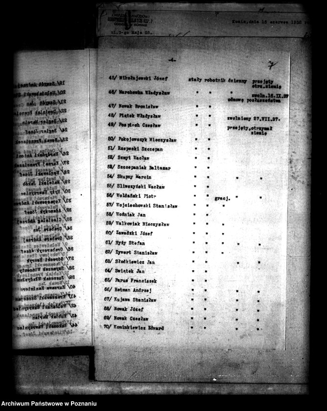 Obraz 11 z jednostki "Odszkodowania służby folwarcznej przejętej przez Skarb Państwa z majątku przymusowo wykupionego majątku Ląd powiatu konińskiego"