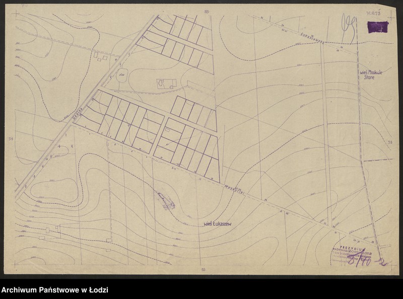 Obraz 2 z jednostki "Plan m. Łodzi 1:2000. Sekcja NO75"