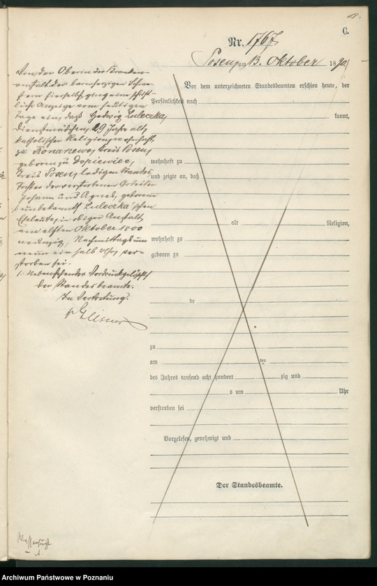 Obraz 18 z jednostki "Księga zgonów t. V"