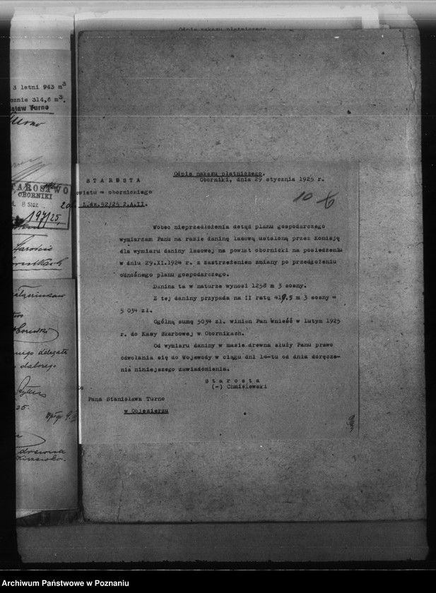 image.from.unit.number "Nadzór nad gospodarką w lasach majętności Kiszewko powiat obornicki"