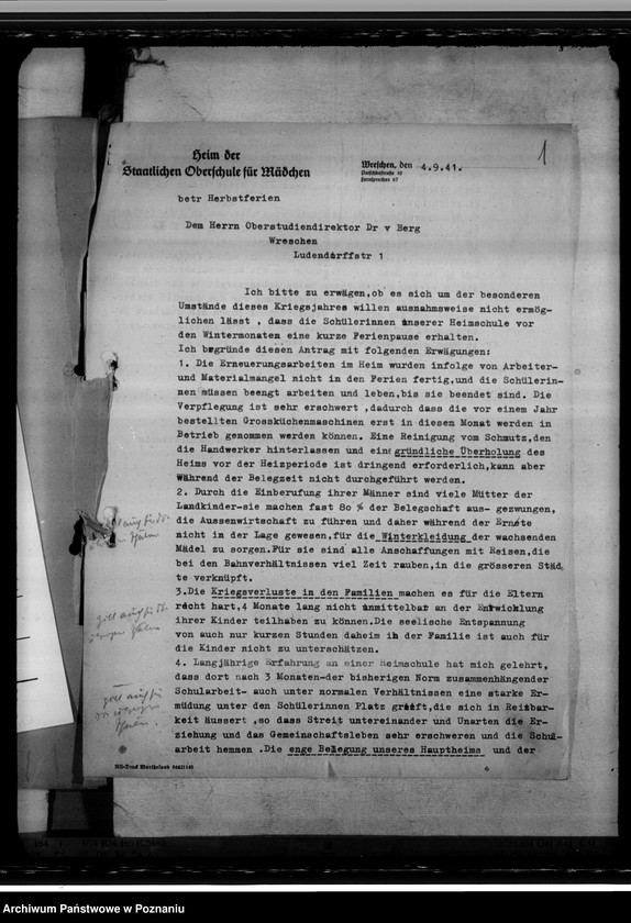 Obraz 5 z jednostki "Oberschule Wreschen (Września)"