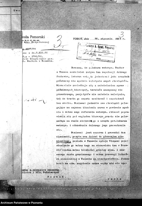 Obraz 7 z jednostki "Pow. lekarz Weterynaryjny Tczew"