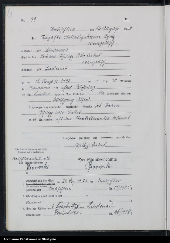 image.from.unit.number "Geburtenbuch Tom II, Nr 36 - 76"