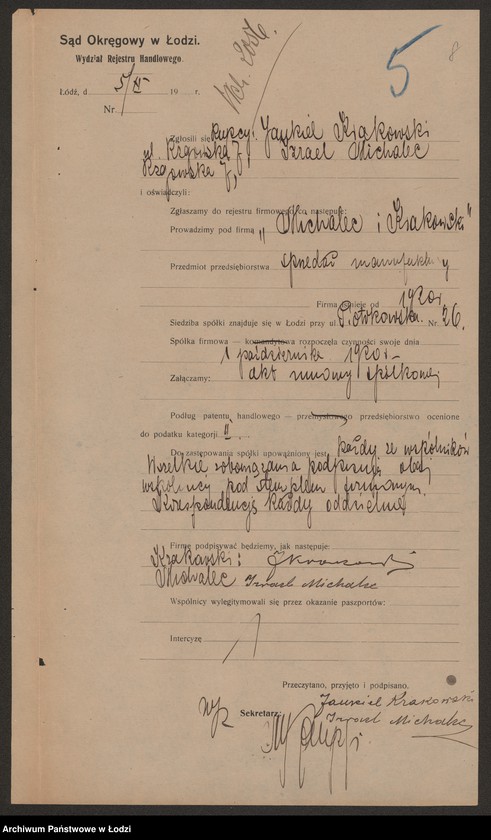 Obraz 10 z jednostki "Michalec i Krakowski- sprzedaż manufaktury"