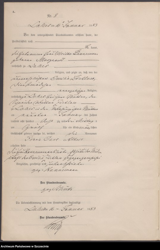 Obraz 12 z jednostki "Geburts-Register (Neben-Register)"