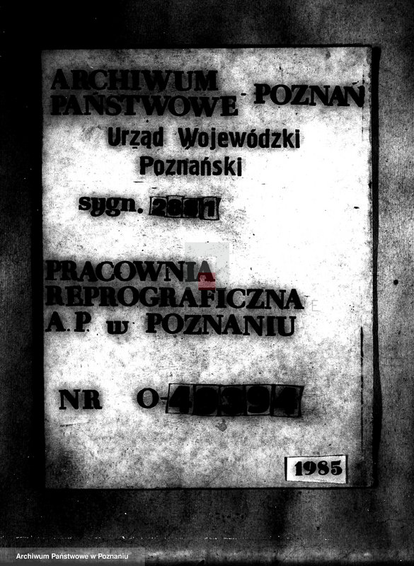 Obraz 1 z jednostki "Przymusowy wykup majątku Bolęcin-Karna powiatu wolsztyńskiego"