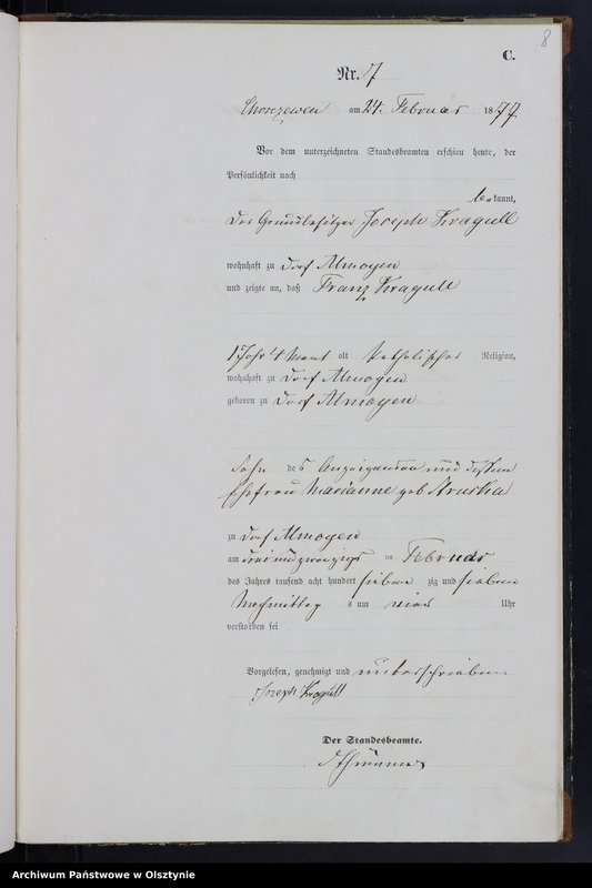 image.from.unit.number "Sterbe-Haupt-Register Nr 1 - 37"