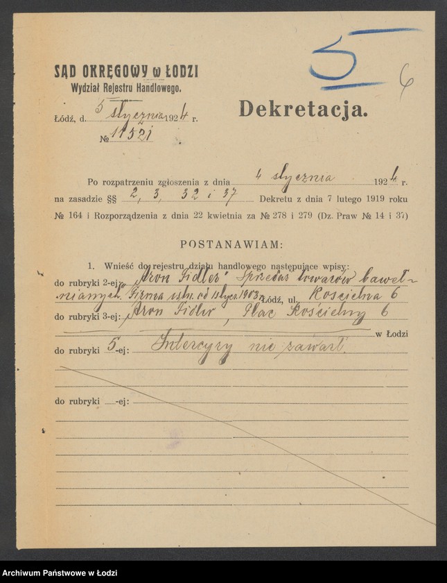 Obraz 8 z jednostki "Aron Fidler – sprzedaż drobnej manufaktury"