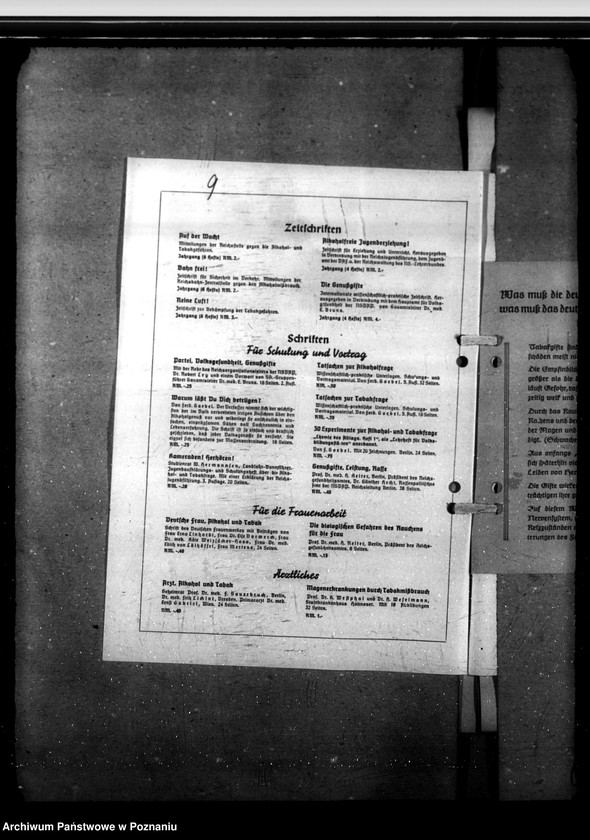 Obraz 13 z jednostki "Bekämpfung der Tabakgefahren"