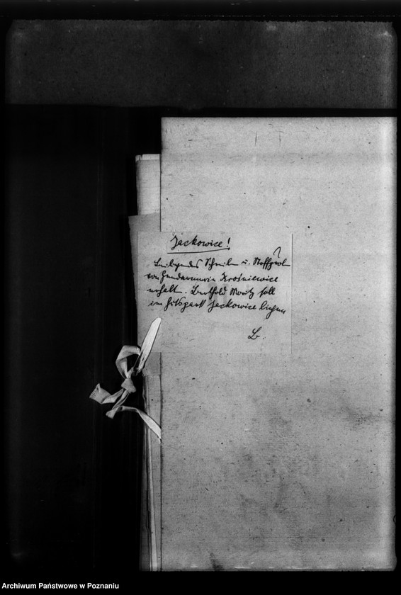 Obraz 5 z jednostki "Schriftwechsel mit Pansegrau (stróż cmentarny) - Thorn (Toruń)"