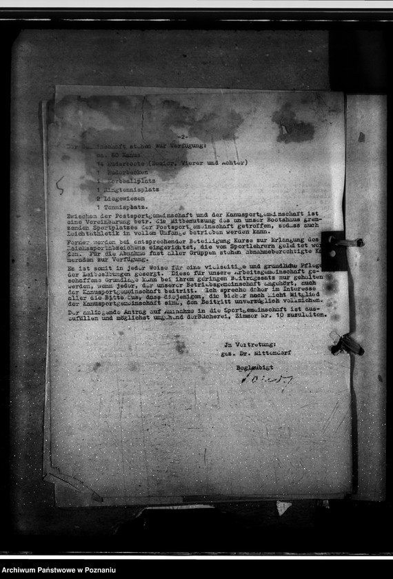 Obraz 9 z jednostki "Einführung der Antigue - Schrift, Dienstzeitregelung, Fernsprecher, Geschäftsverteilungsplan, Luftschutzwache"