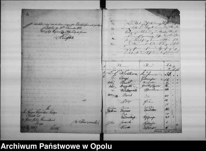 Obraz 17 z jednostki "Acta des Magistrats zu Oppeln betreffend: die Eröffnung des Nikolaithores de Anno 1843"