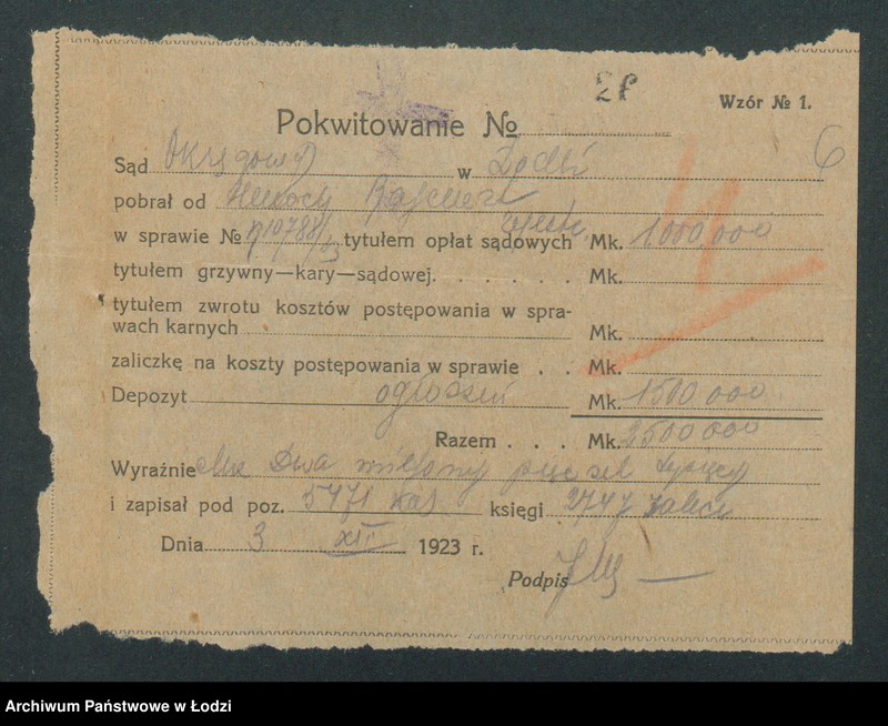 Obraz 8 z jednostki "Henoch Rajchert- skręcalnia nici"