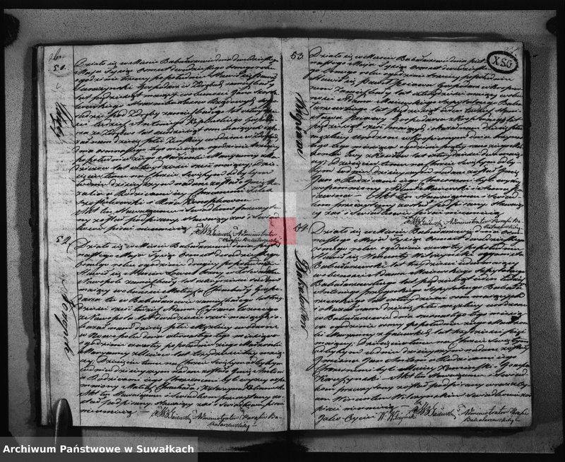 image.from.unit.number "Dublikat z Roku 1828 przeznaczony do Archiwum Hipotecznego zawierający w sobie Akta Urodzenia, Zejscia i Zaślubienia Parafii Bakałarzewskiey Wyznania Katolickiego"