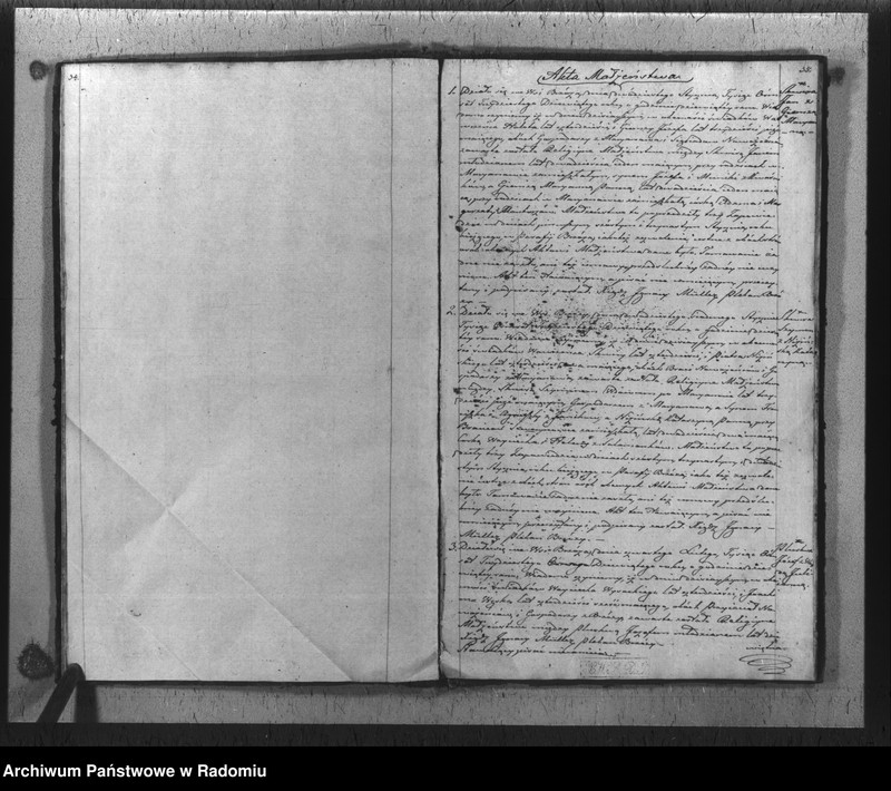 image.from.unit.number "Duplikat akt religijno-cywilnych gminy i parafii Brzóza na rok 1839"