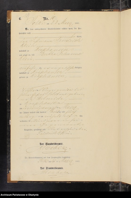image.from.unit.number "Sterbe-Neben-Register Nr 1 - 31"