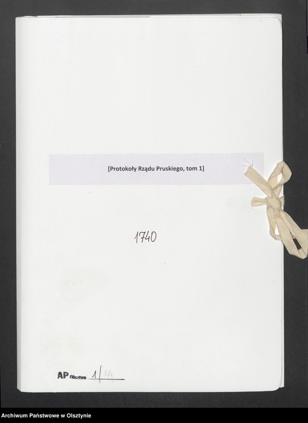 image.from.unit.number "[Protokoły Rządu Pruskiego, tom 1]"