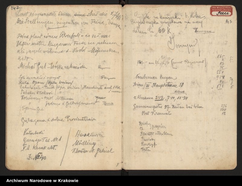 image.from.collection.number "Wydane drukiem. Edycje źródłowe materiałów archiwalnych z zasobu ANK. cz.1; Dzienniki frontowe Kazimierza Filara z lat 1915-1918.111"