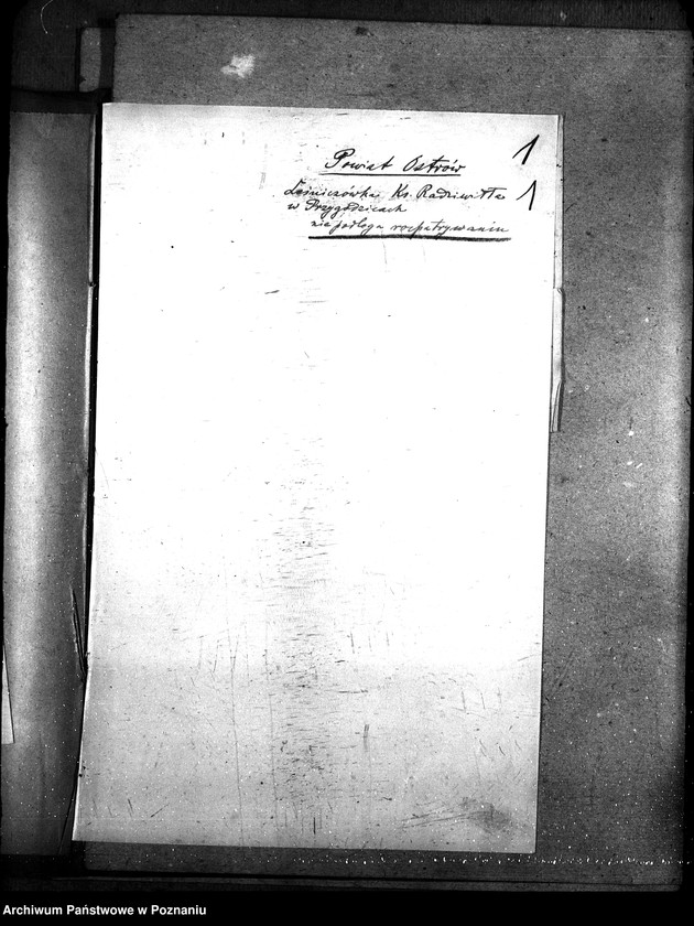 Obraz 6 z jednostki "Sprawy szczegółowo-administracyjne Szkody wojenne p. Odolanów, Ostrów, Ostrzeszów"