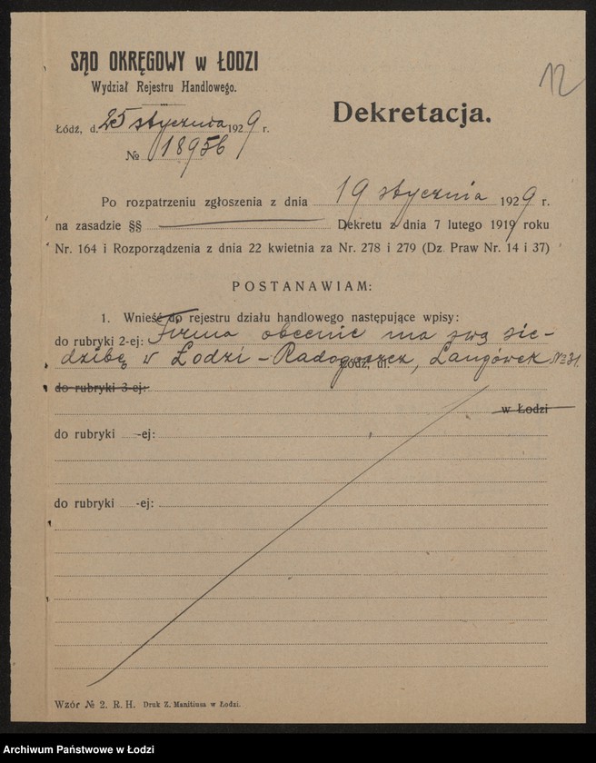 Obraz 14 z jednostki "Edward Klemecki – produkcja towarów włókienniczych"