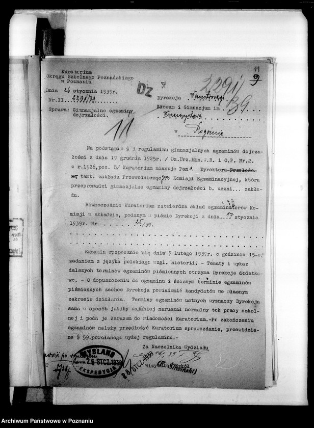 Obraz 14 z jednostki "Podstawowe Liceum i Gimnazjum Koedukacyjne- Rogoźno [spis abiturientów i eksternistów]"