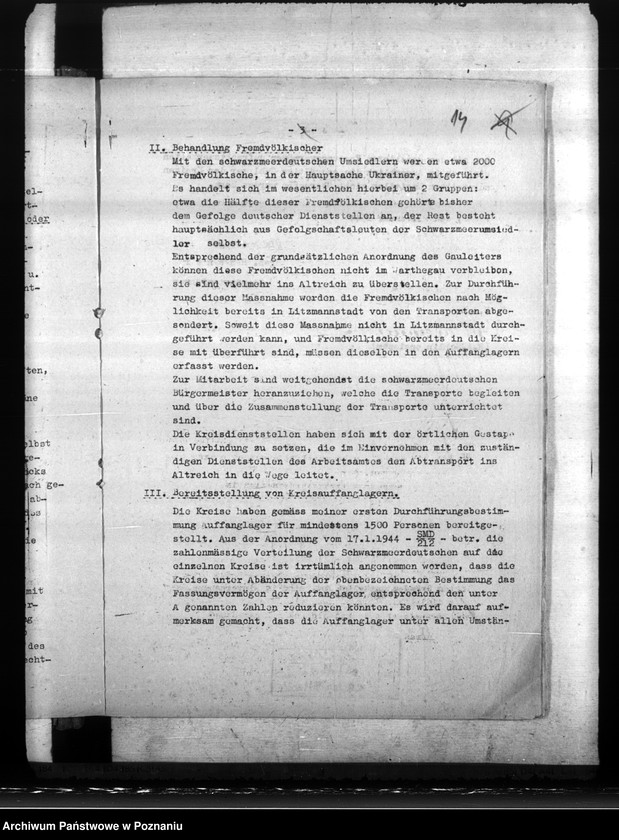 Obraz 18 z jednostki "Unterbringung der Schwarzmeerdentsche"