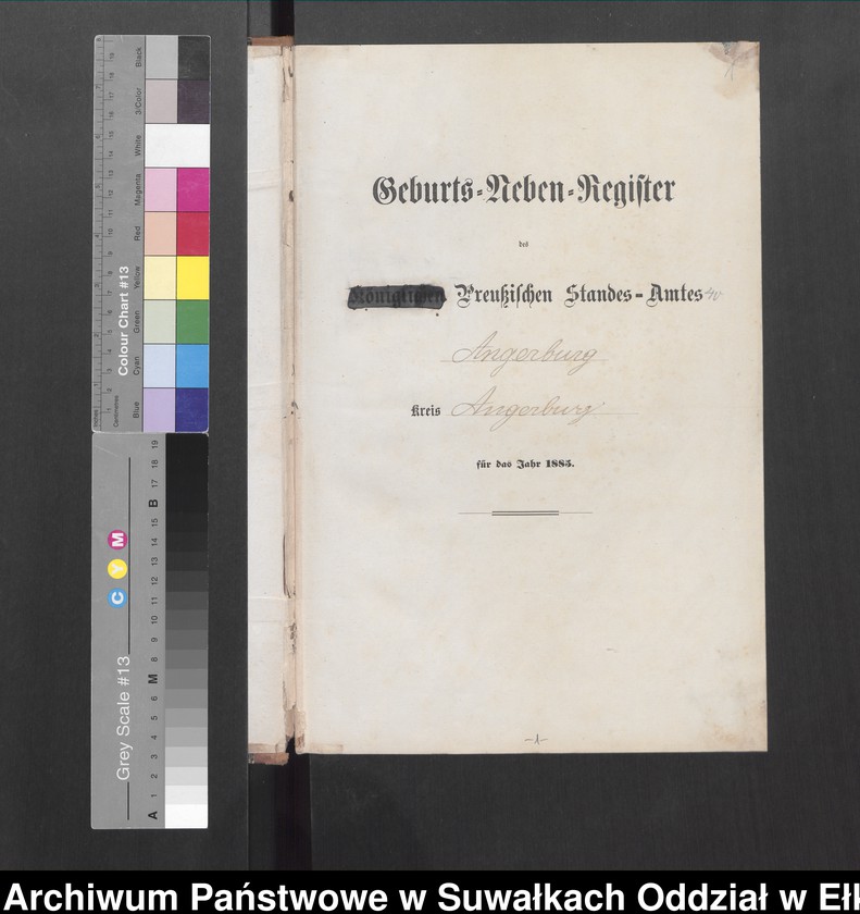 image.from.unit.number "Geburts-Neben-Register des Preussischen Standes-Amtes Angerburg Kreis Angerburg"